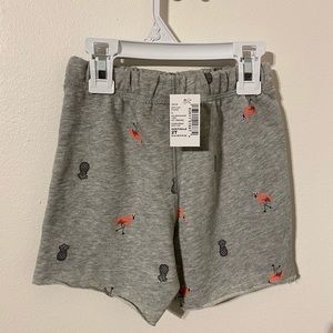 The Children’s Place Flamingo/Pineapple Shorts 2T